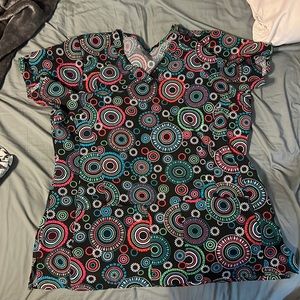 Med couture active wear scrub tops (together)